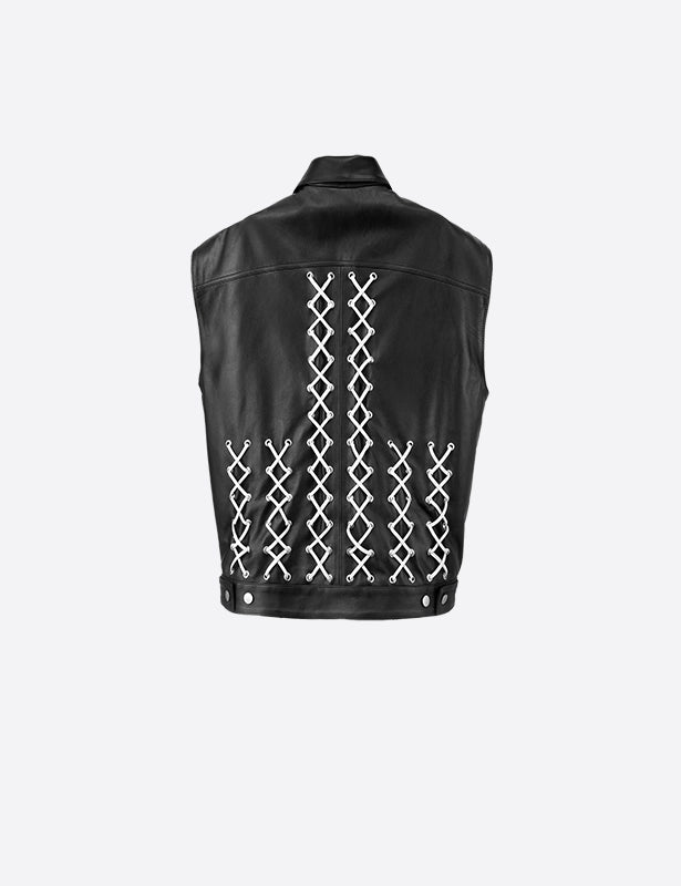 Regina Leather Vest