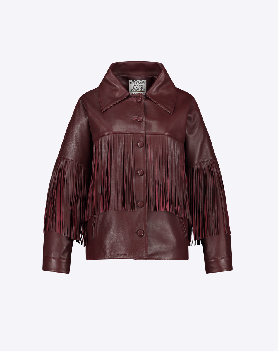 Taylor Chamarra de Piel