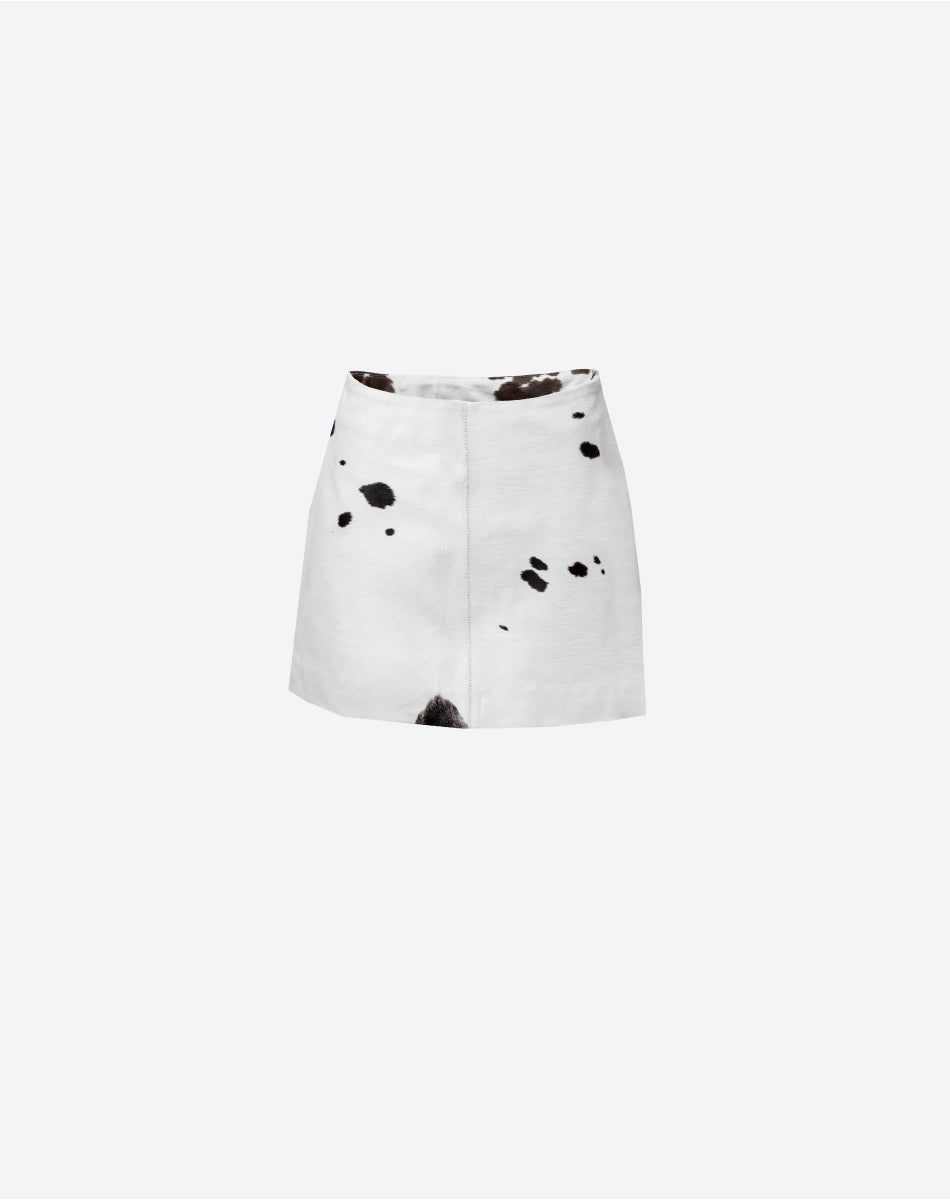 Tecovas Cowhide Mini Skirt