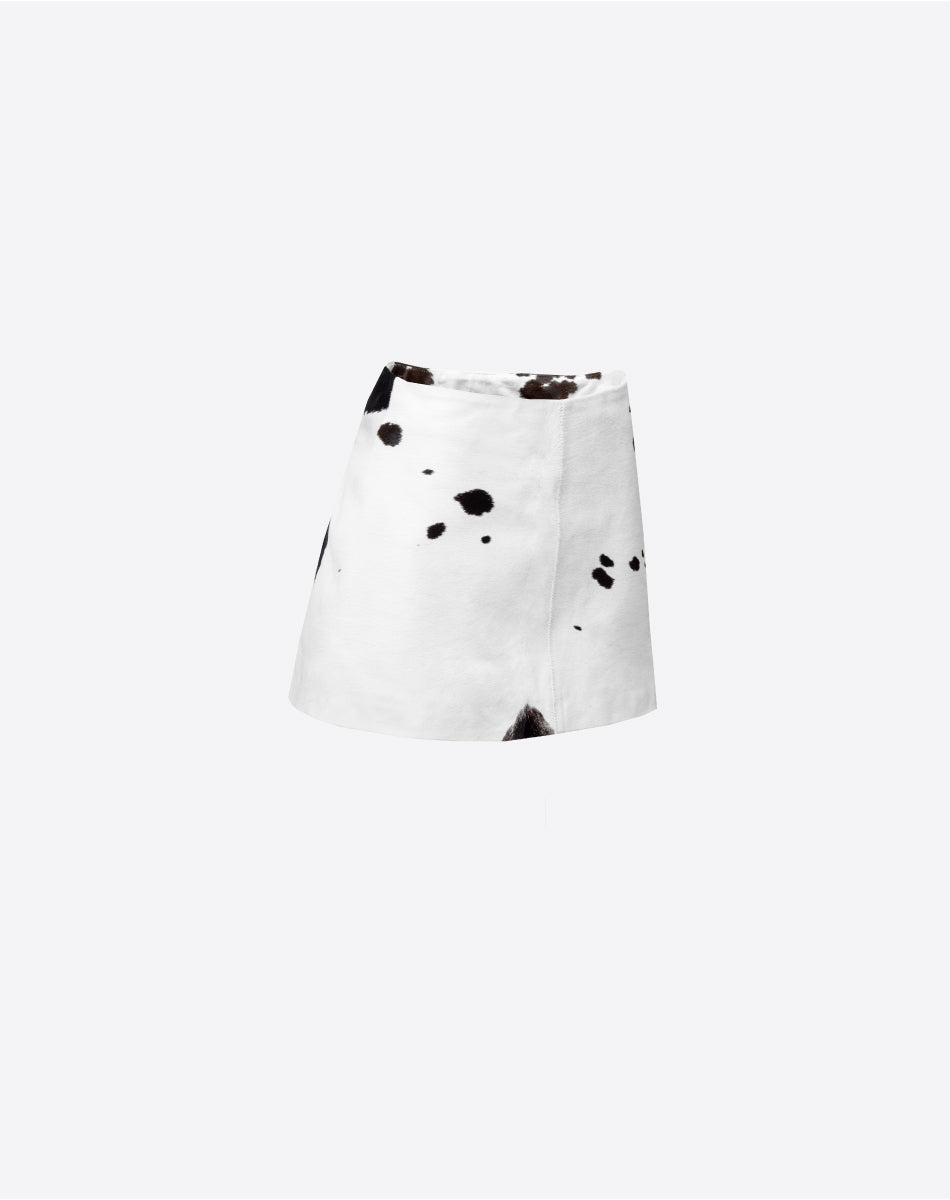 Tecovas Cowhide Mini Skirt