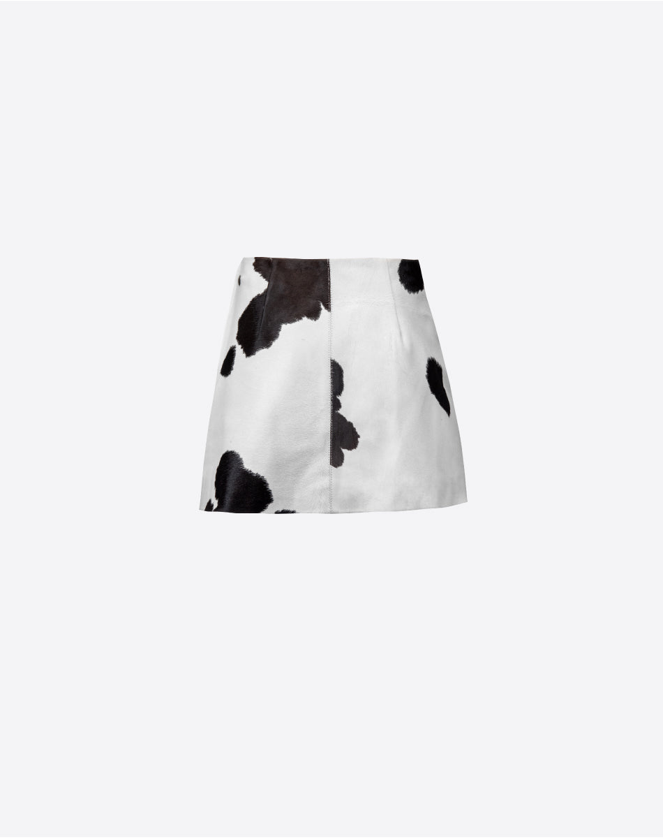 Tecovas Cowhide Mini Skirt