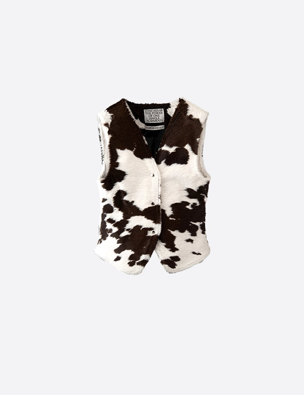 Tiara Cowhide Vest
