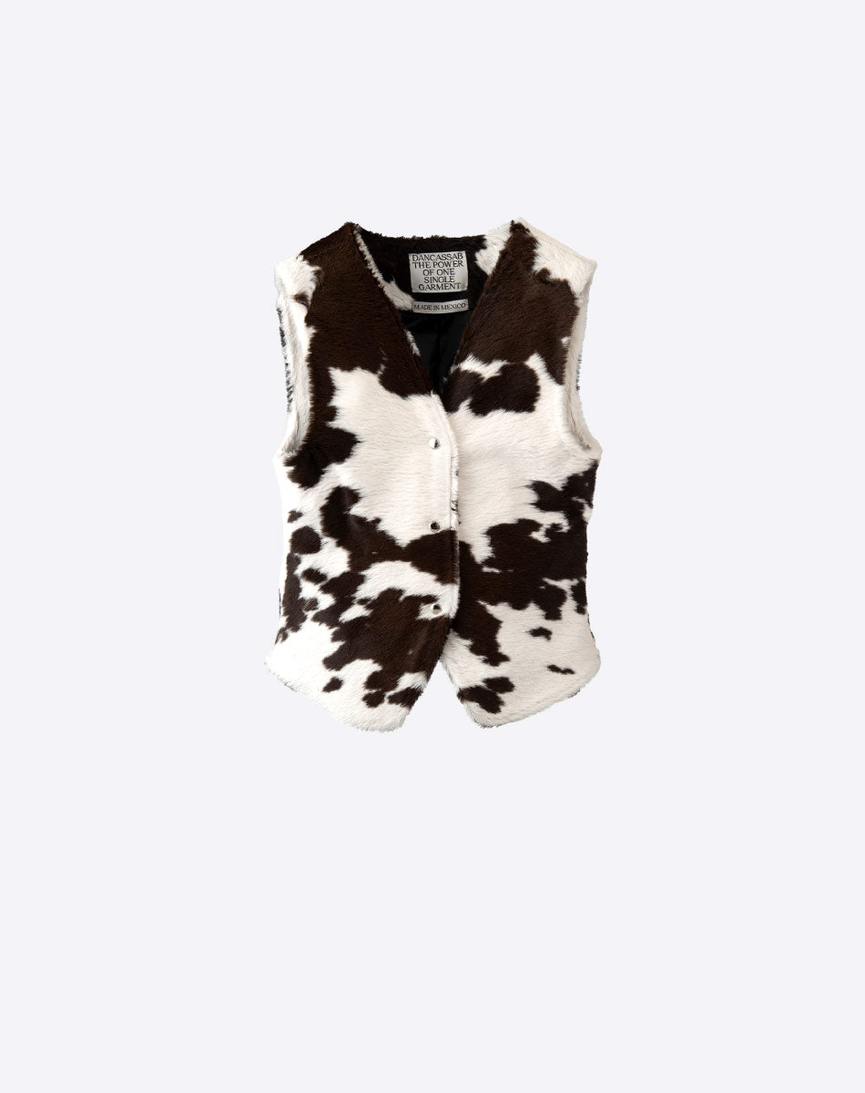 Tiara Cowhide Vest
