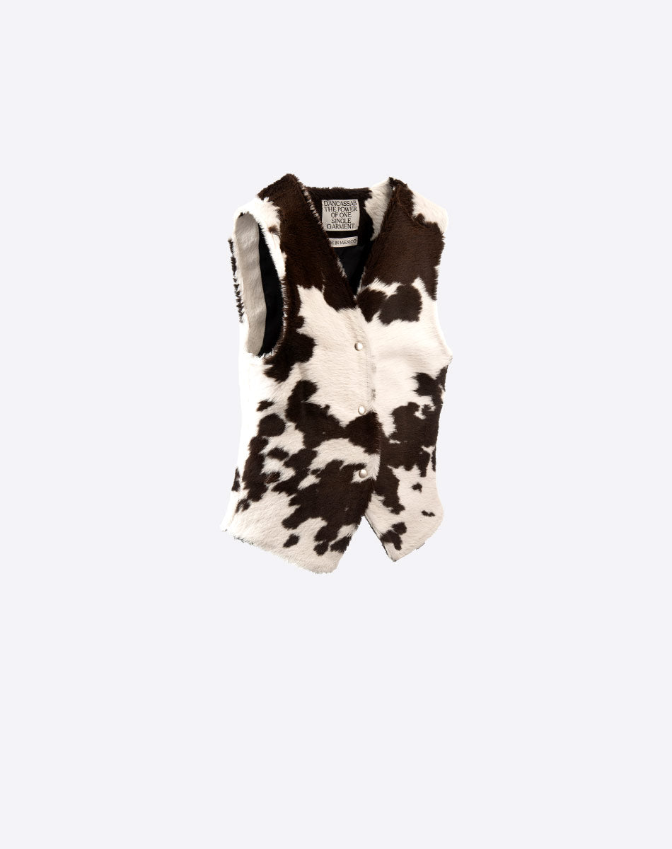 Tiara Cowhide Vest