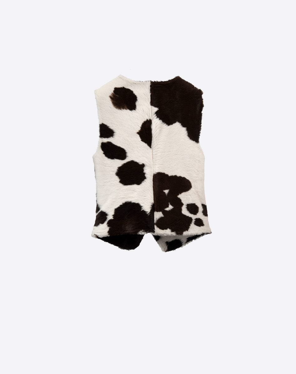 Tiara Cowhide Vest