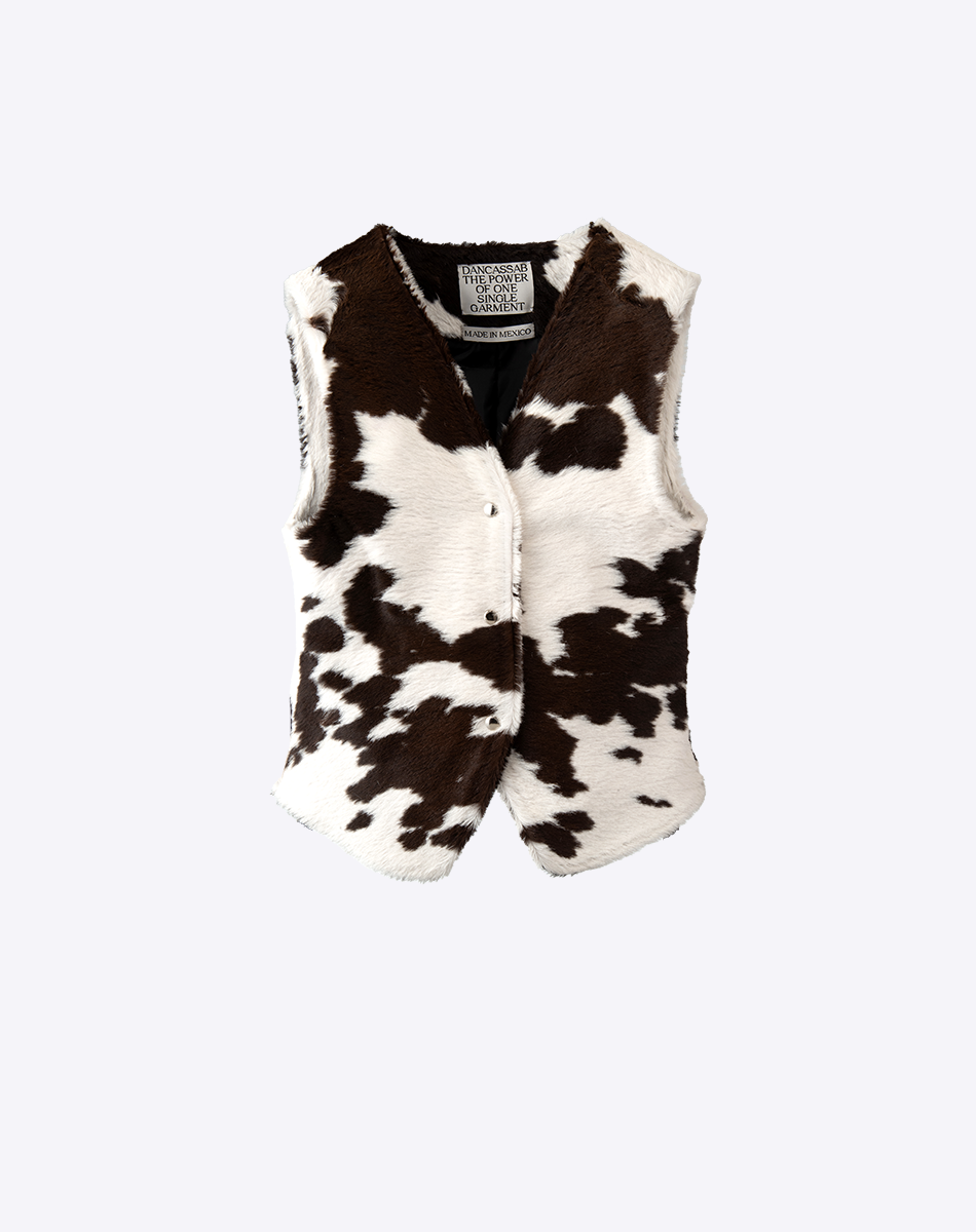 Tiara Cowhide Vest