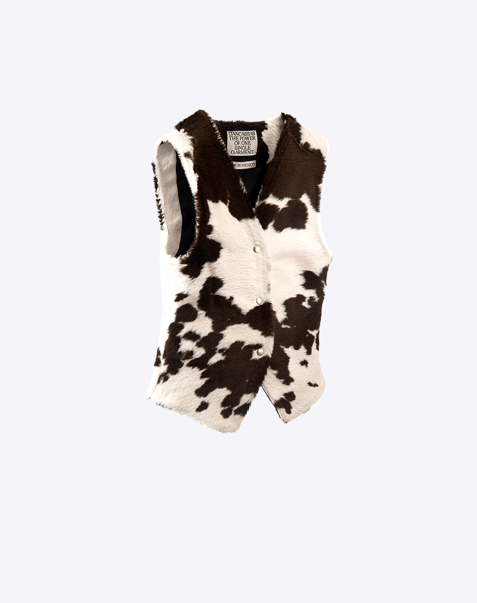 Tiara Cowhide Vest