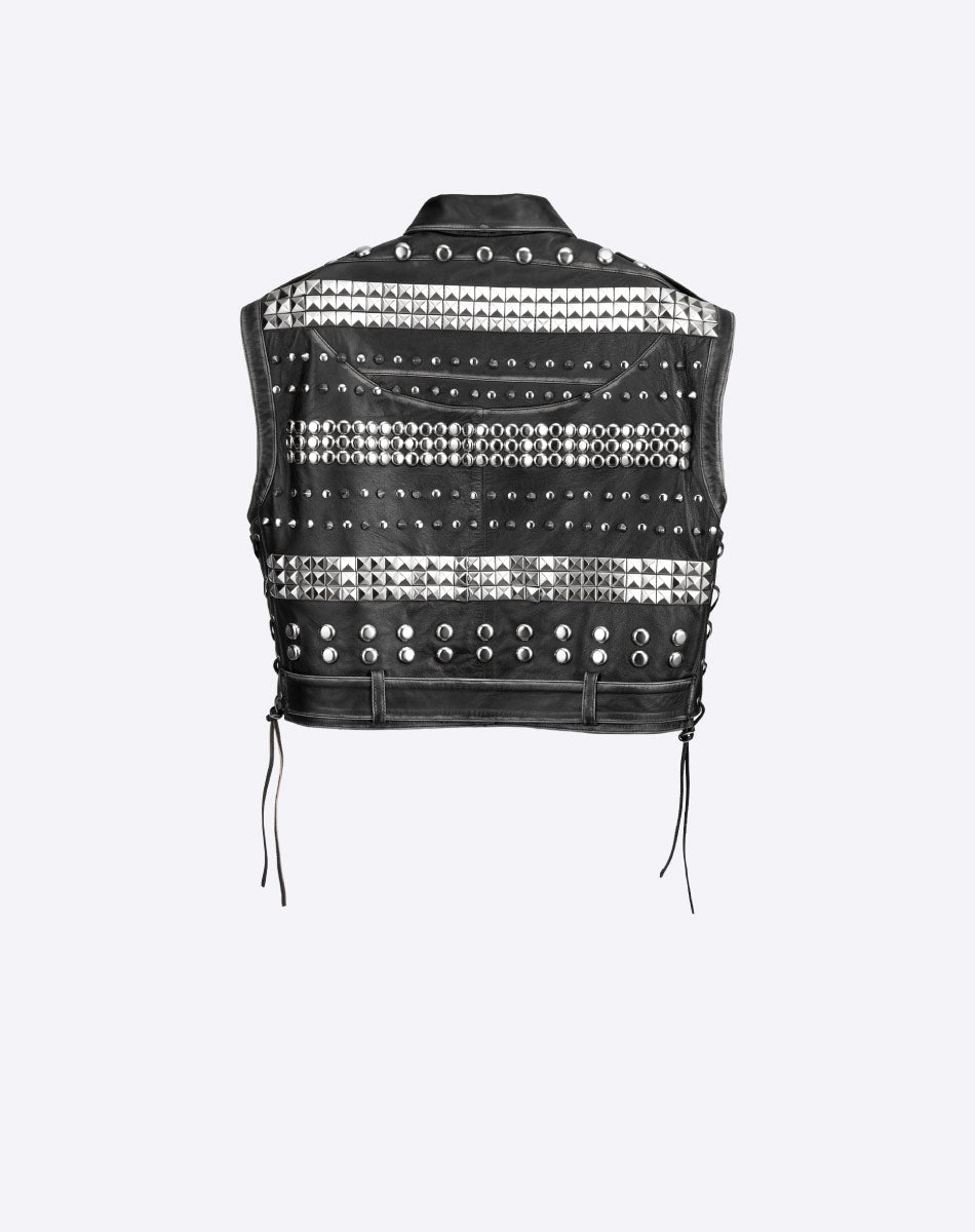 Varena Leather Vest