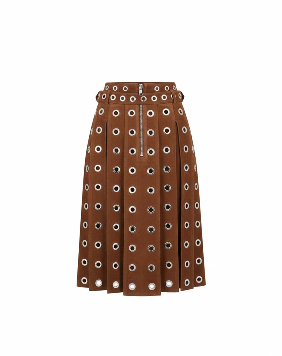 Vera Suede Skirt