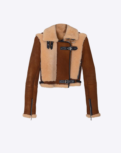 ALANIS Shearling & Suede Jacket