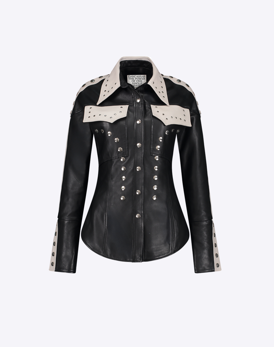 Ambra Camisa de Piel