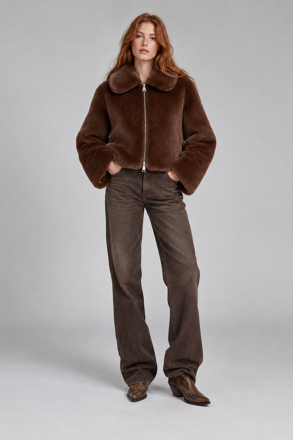 brown