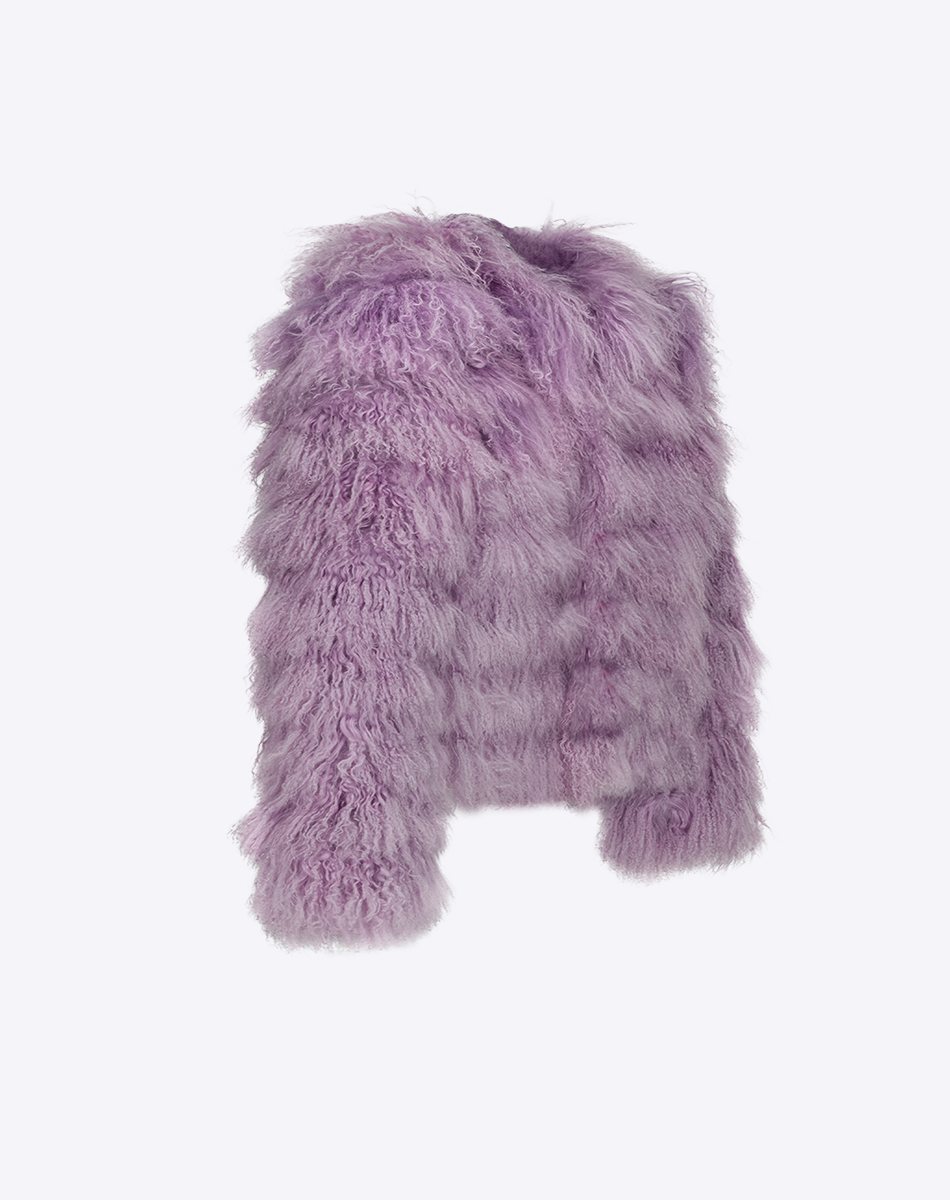 Aspen Mongolian Fur Jacket