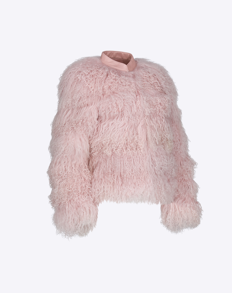 Aspen Mongolian Fur Jacket