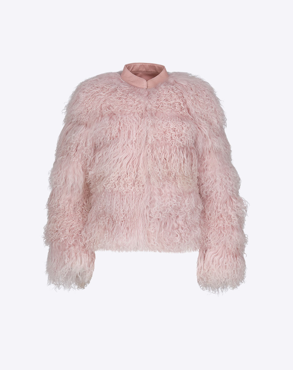 Aspen Mongolian Fur Jacket