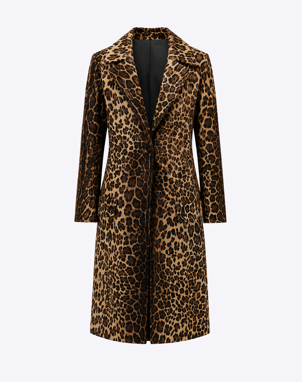Carolyn Cowhide Coat