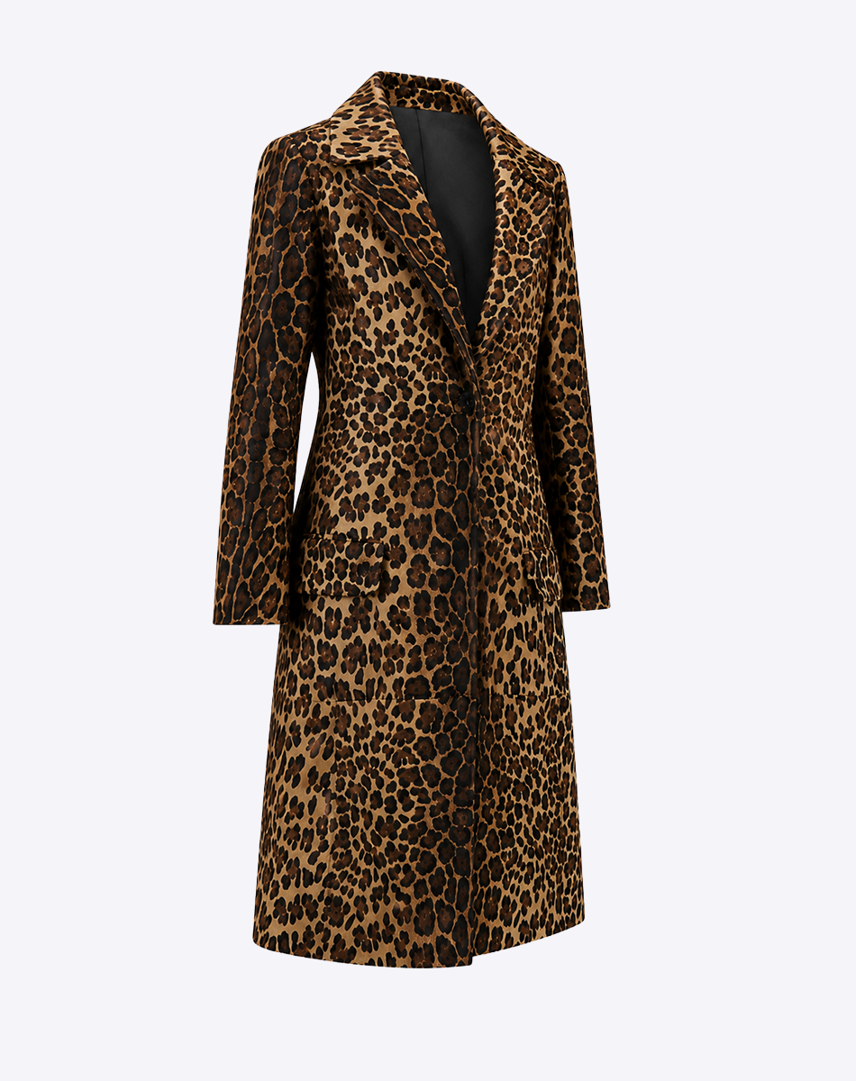 Carolyn Cowhide Coat
