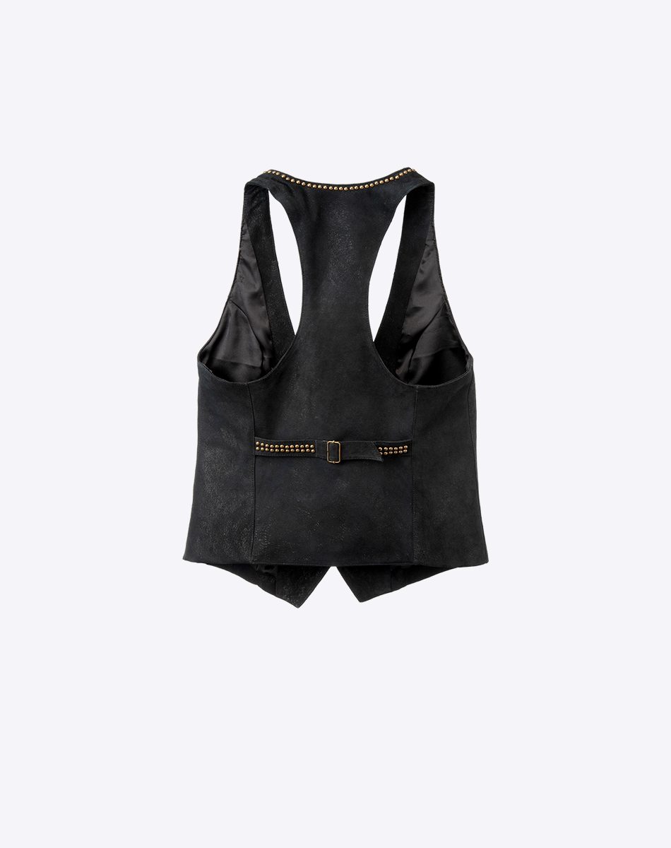 Naomi Leather Vest