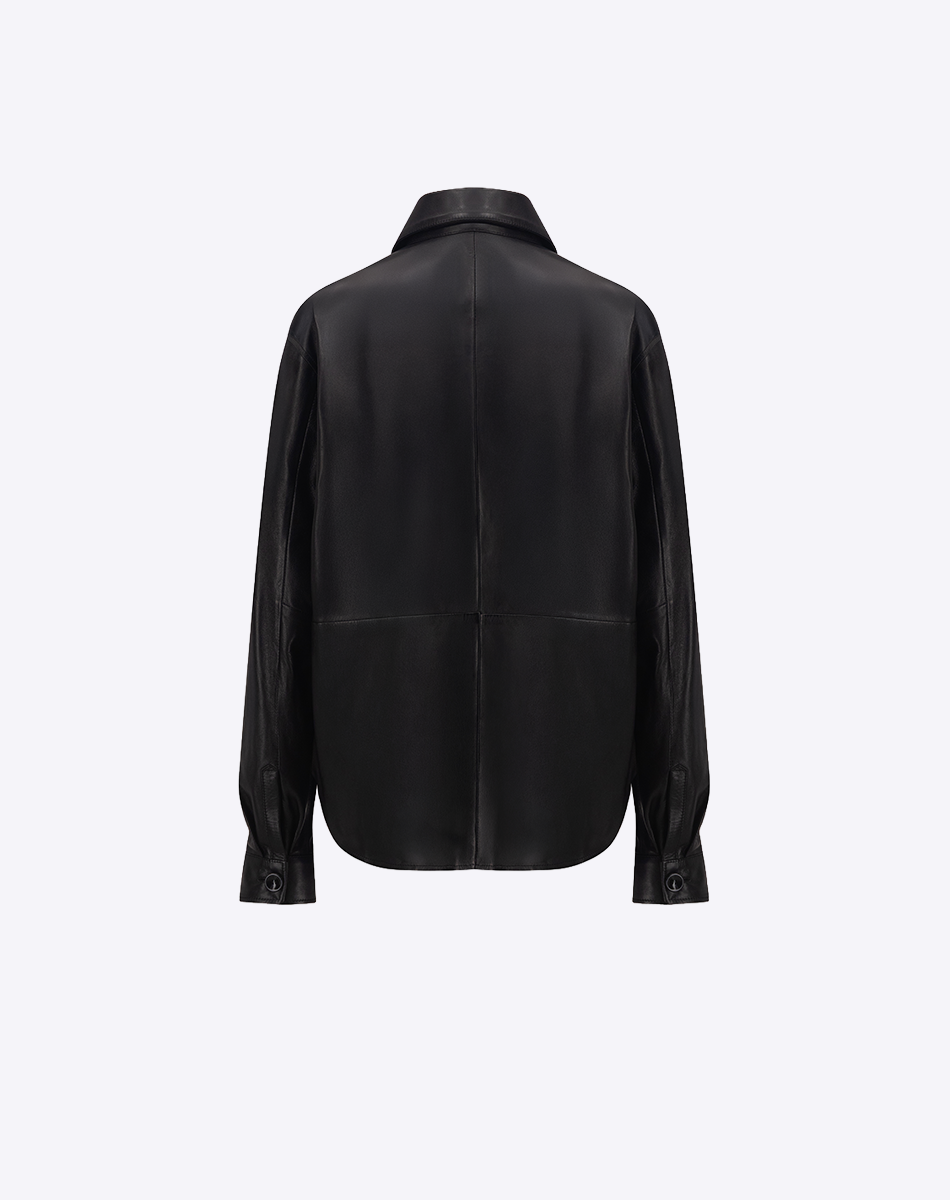 Nayla Leather Shirt