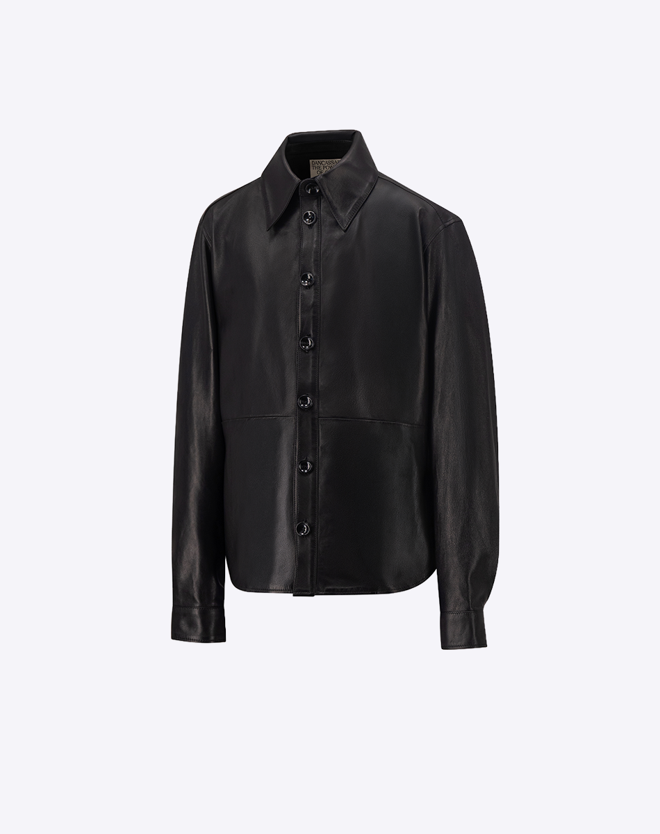 Nayla Leather Shirt