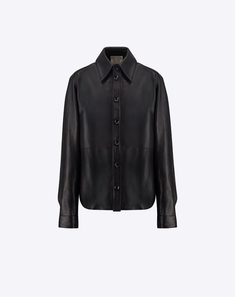 Nayla Leather Shirt