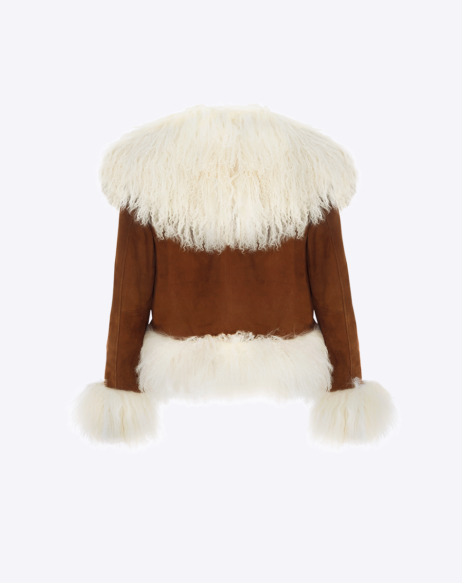 Queen Mongolian Fur Jacket