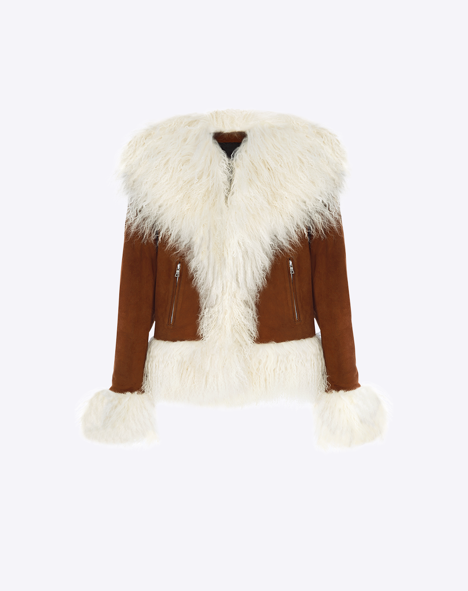 Queen Mongolian Fur Jacket