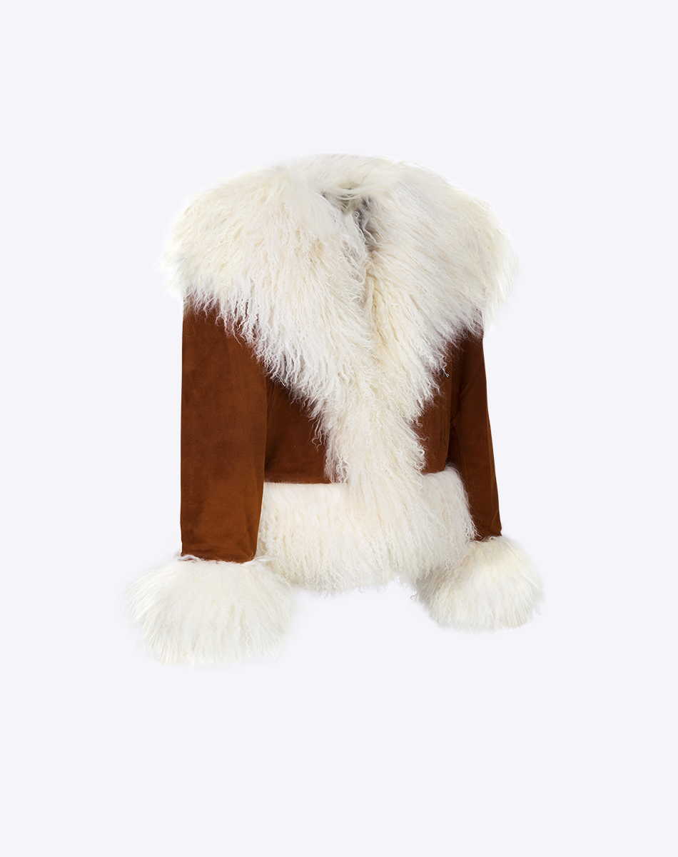 Queen Mongolian Fur Jacket
