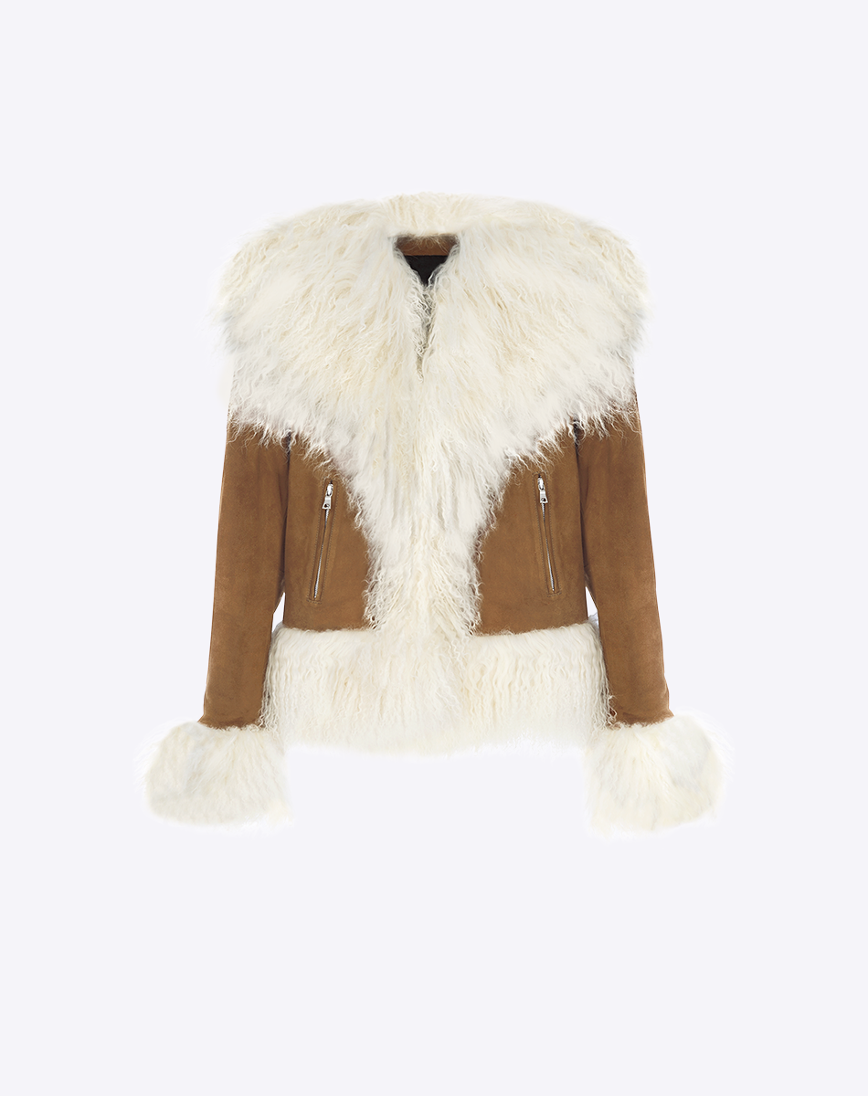 Queen Mongolian Fur Jacket