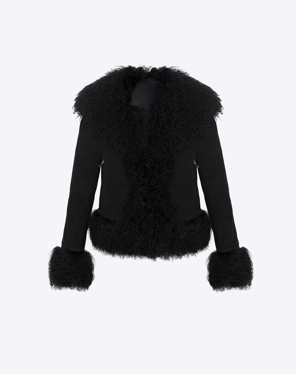 Queen Mongolian Fur Jacket