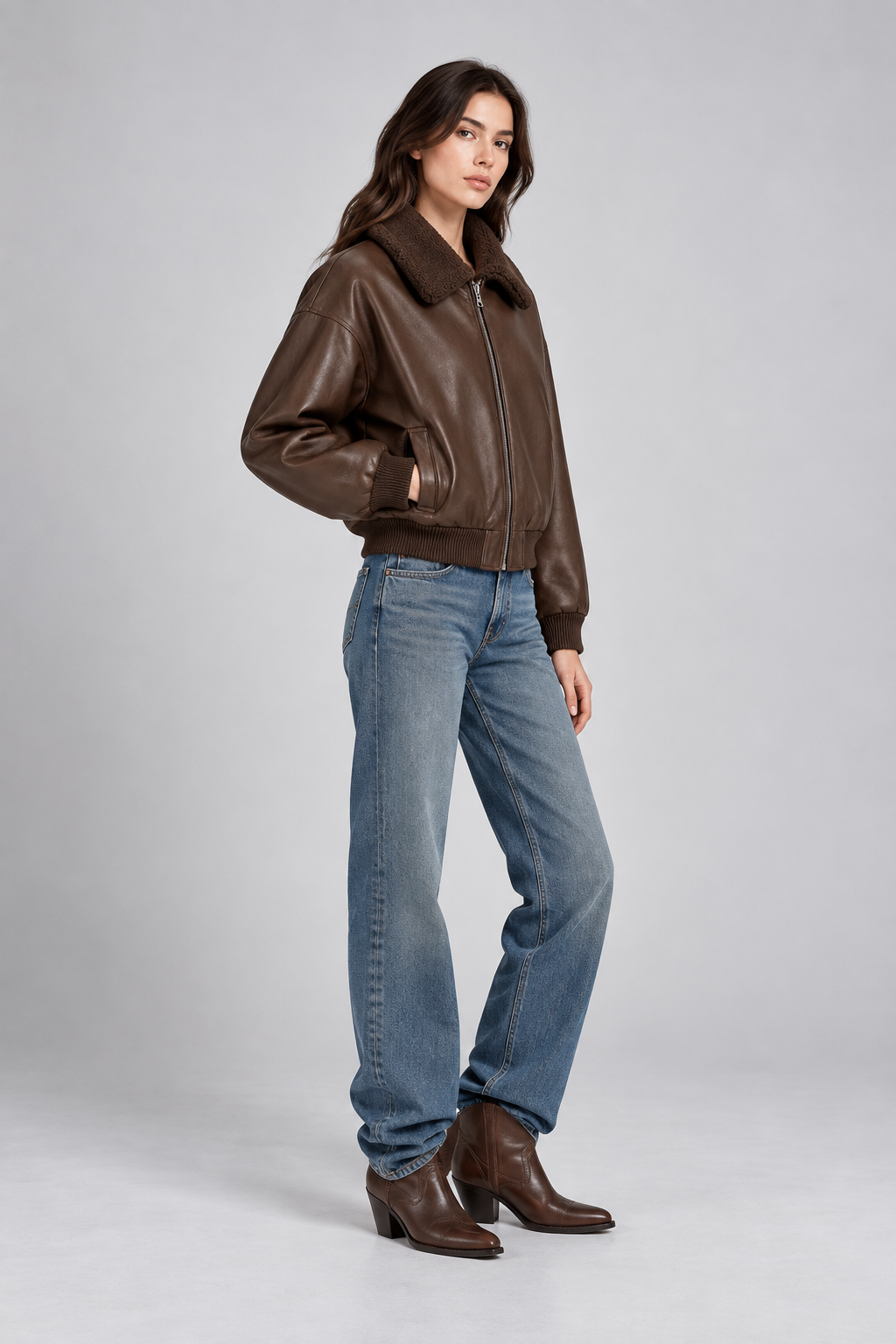 brown